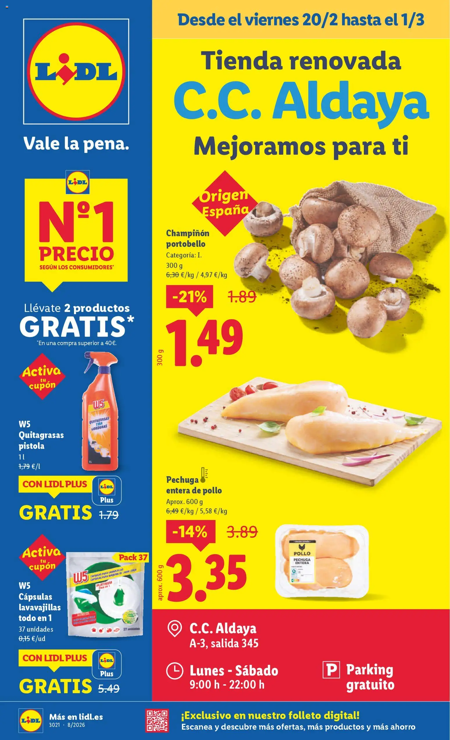 Vista previa del folleto de la tienda Lidl válido desde el 20/02/2026 