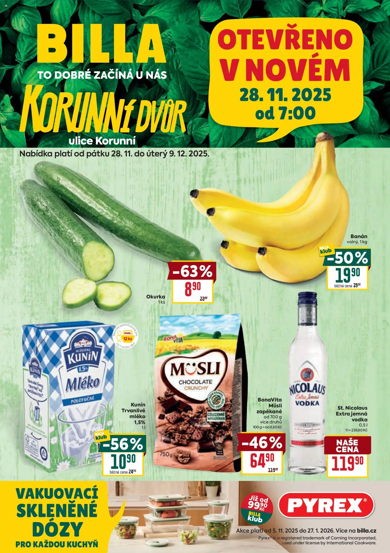Náhled nabídky: Billa Leták - Speciál: Korunní Dvůr platný od 28.11.2025