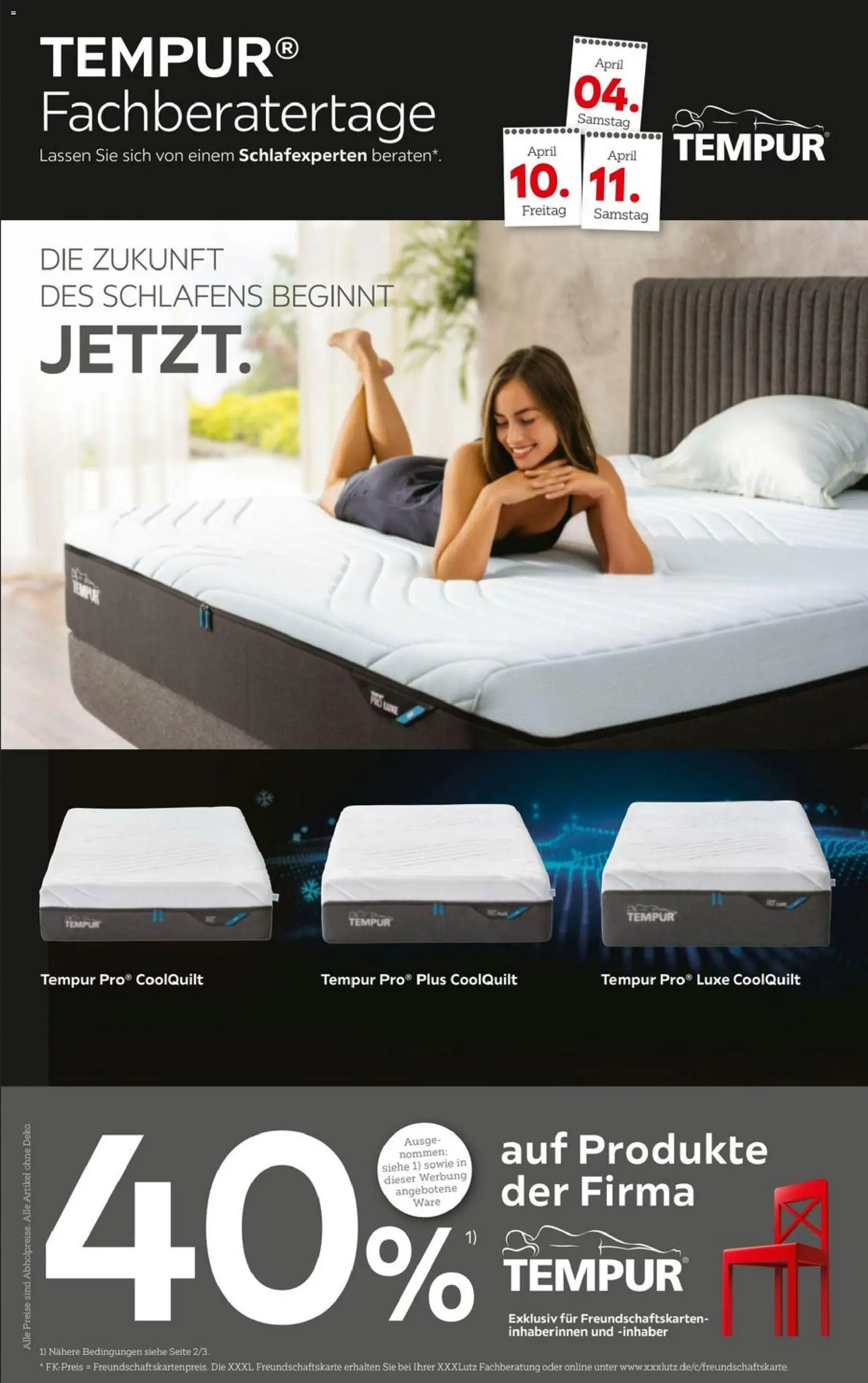 Vorschau von dem Prospekt des Geschäftes XXXLutz, gültig ab dem 29.03.2026