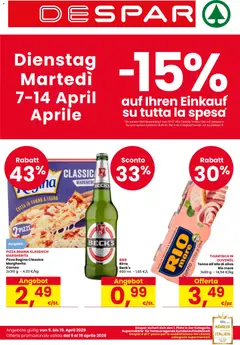 Anteprima dell'opuscolo Despar volantino Appiano dal negozio Despar valido da 09/04/2026