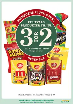 Forhåndsvis Kundeavis fra butikk Joker gyldig fra 09/12/2025 | Side: 19