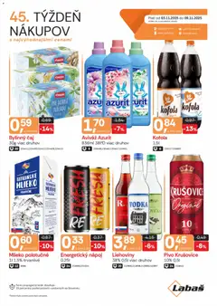 Náhľad Labaš letáku platného od 03.11.2025