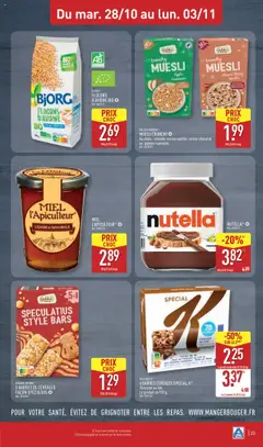 Prévisualisation de Catalogue de la semaine 44 du magasin Aldi formulaire valide 28/10/2025 | Page: 27