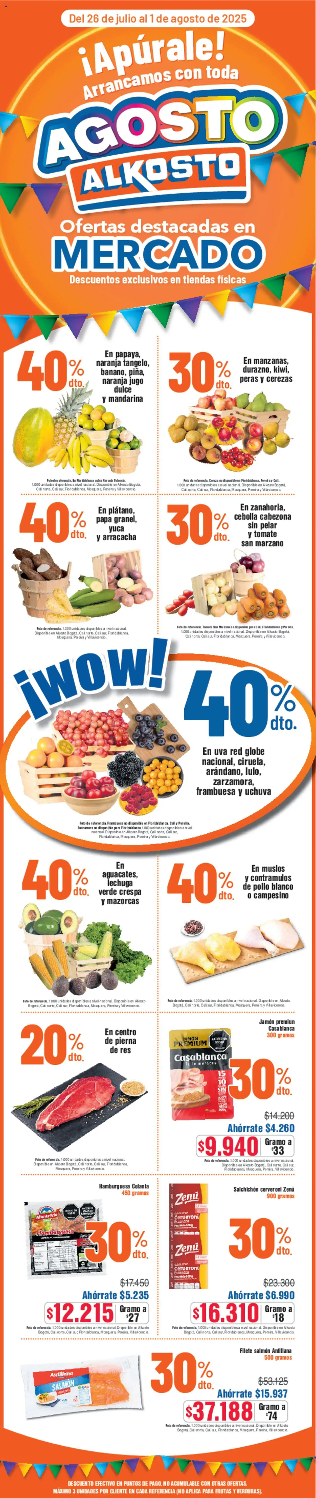 Alkosto Folleto > 26/07 - 01/08/2025 > Ofertas