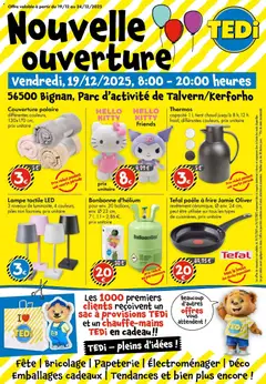Prévisualisation de TEDi: Découvrez les nouvelles offres du magasin TEDi formulaire valide 19/12/2025