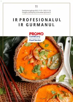 ePromo parduotuvės leidinio Leidinys - Food Service galiojančio nuo 2025.11.03 peržiūra