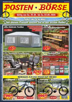 Vorschau von dem Prospekt des Geschäftes Posten Börse, gültig ab dem 25.04.2026