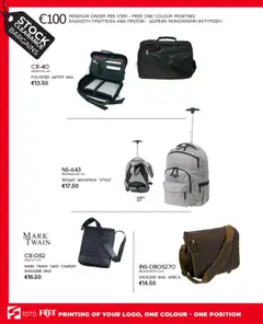 Προεπισκόπηση φυλλαδίου Catalogue από το κατάστημα Sapo Giveaways σε ισχύ από 01/01/2025 | σελίδα: 1070