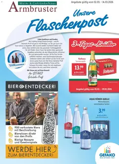 Vorschau von dem Prospekt des Geschäftes Angebote, gültig ab dem 01.03.2026