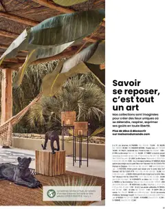 Prévisualisation de Catalogue du magasin Maisons du Monde formulaire valide 01/04/2024 | Page: 33