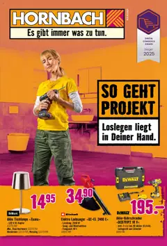Vorschau des Merkblatts Aktionen vom Shop Hornbach gültig von 13.10.2025 bis 19.10.2025