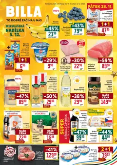 Náhled nabídky: Billa Velký leták platný od 26.11.2025