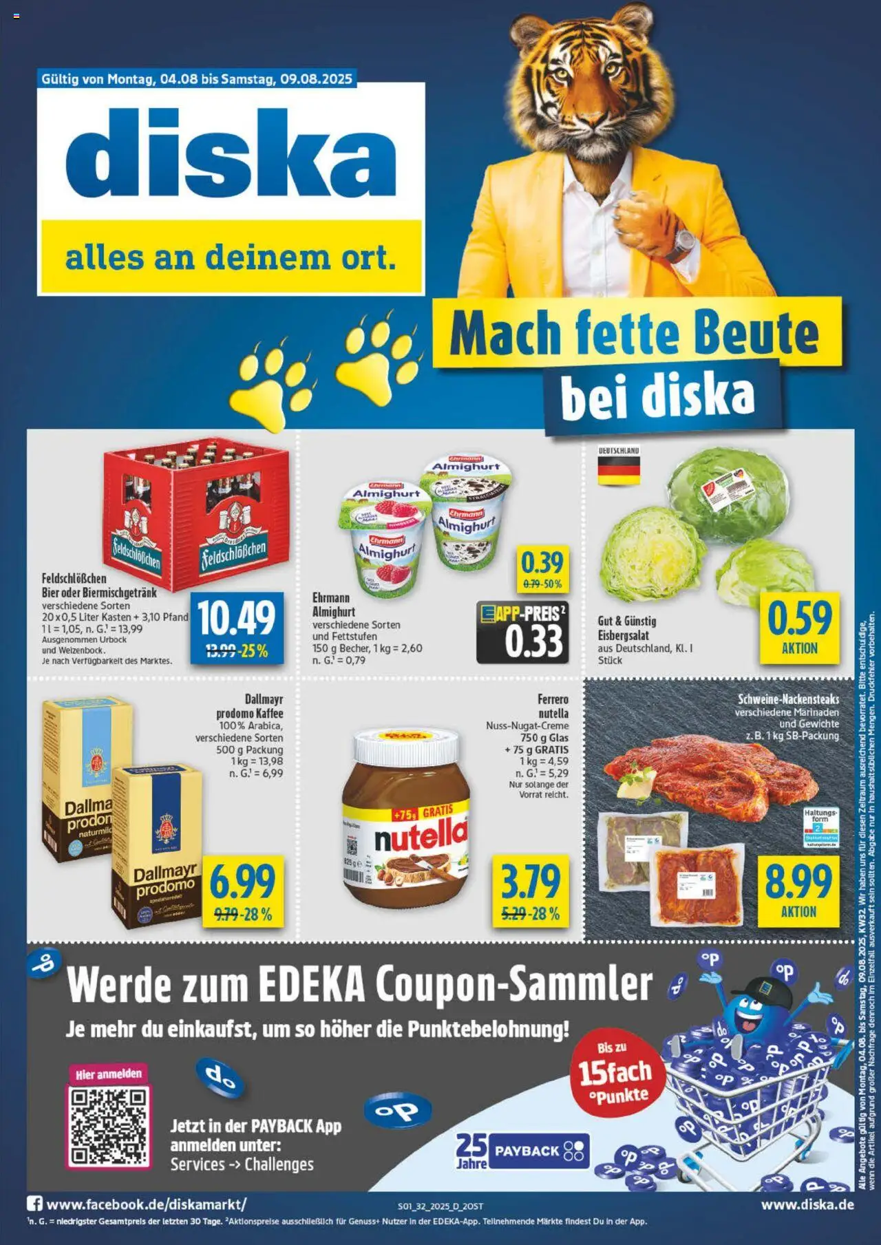 Diska Prospekt (vom 04.08.2025 - 09.08.2025)