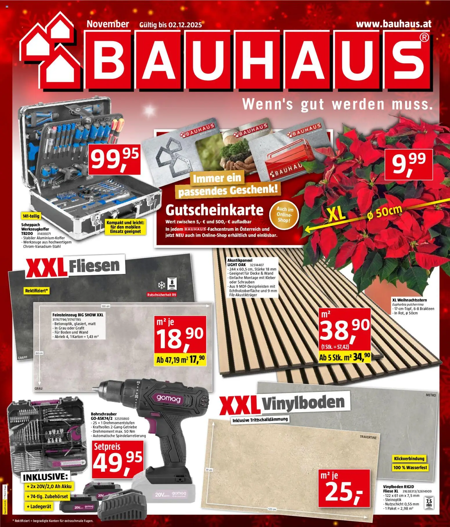 Vorschau der Angebote: Bauhaus Prospekt gültig ab 05.11.2025