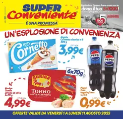 Anteprima dell'opuscolo Attuale volantino dal negozio SuperConveniente valido da 01/08/2025