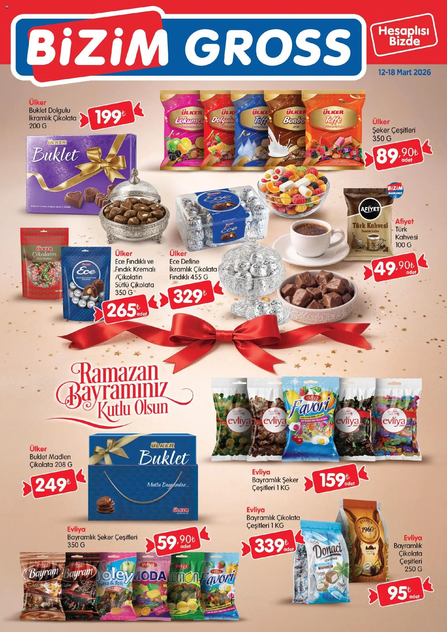 Bizim Toptan Bizim Toptan - Bizim Gross Fırsat Bülteni 12.03.2026 - Broşürünün önizlemesi