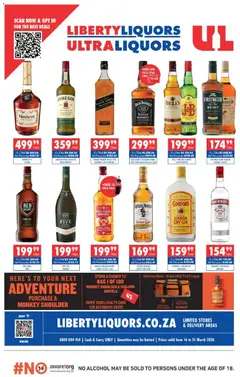 Preview of Ultra Liquors flyer valid from 16/03/2026