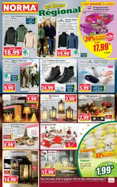 Prévisualisation de Catalogue du magasin Norma formulaire valide 22/10/2025