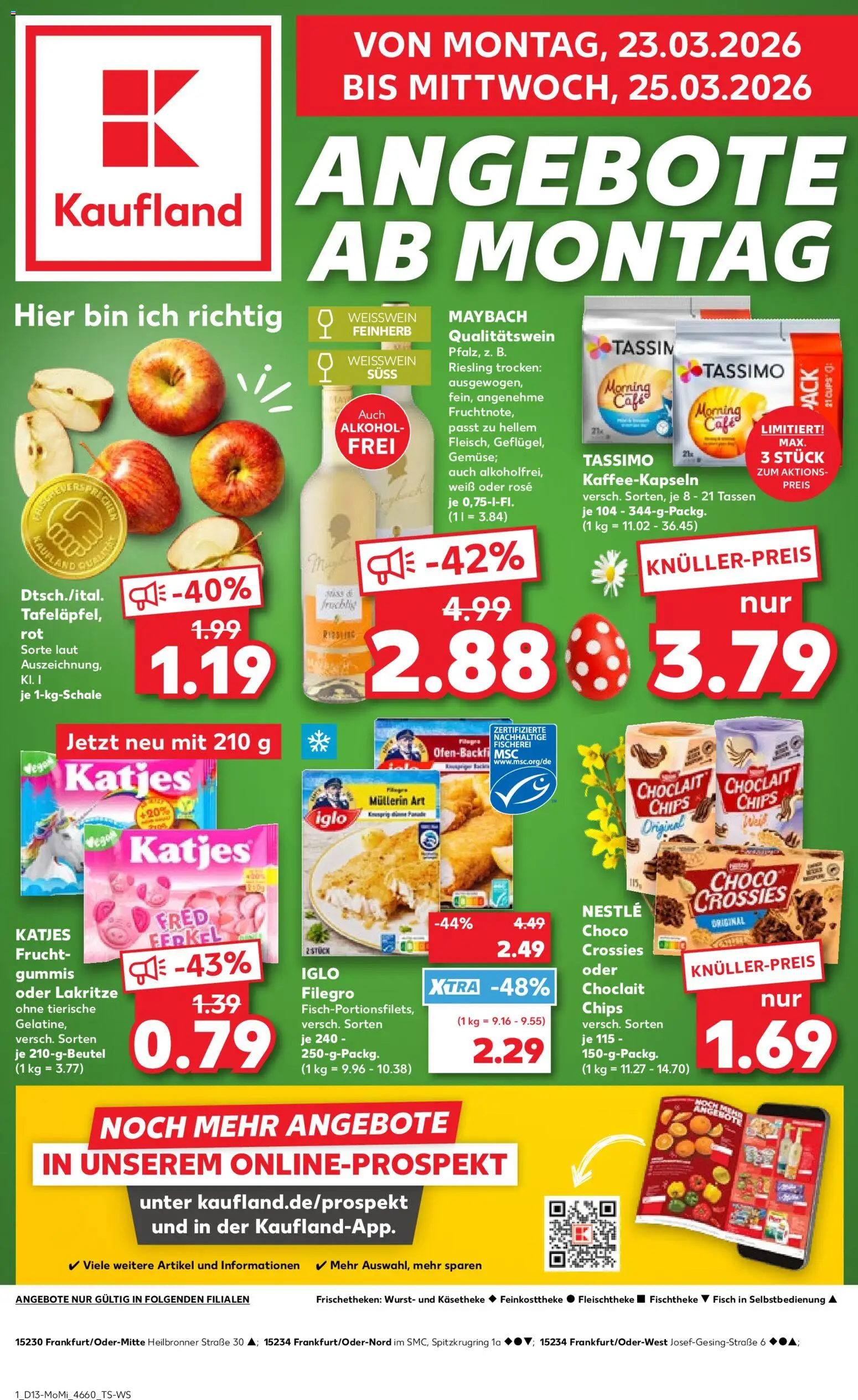 Vorschau von dem Prospekt des Geschäftes Kaufland, gültig ab dem 23.03.2026