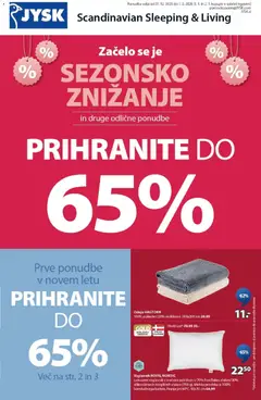 Predogled kataloga iz trgovine JYSK veljaven od 31.12.2025