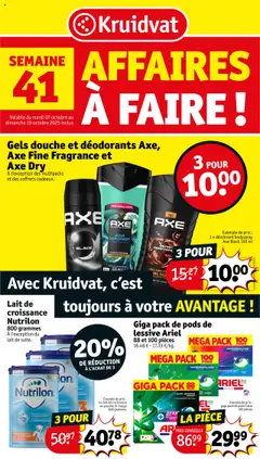 Prévisualisation de Folder de la semaine 41 du magasin Kruidvat formulaire valide 07/10/2025