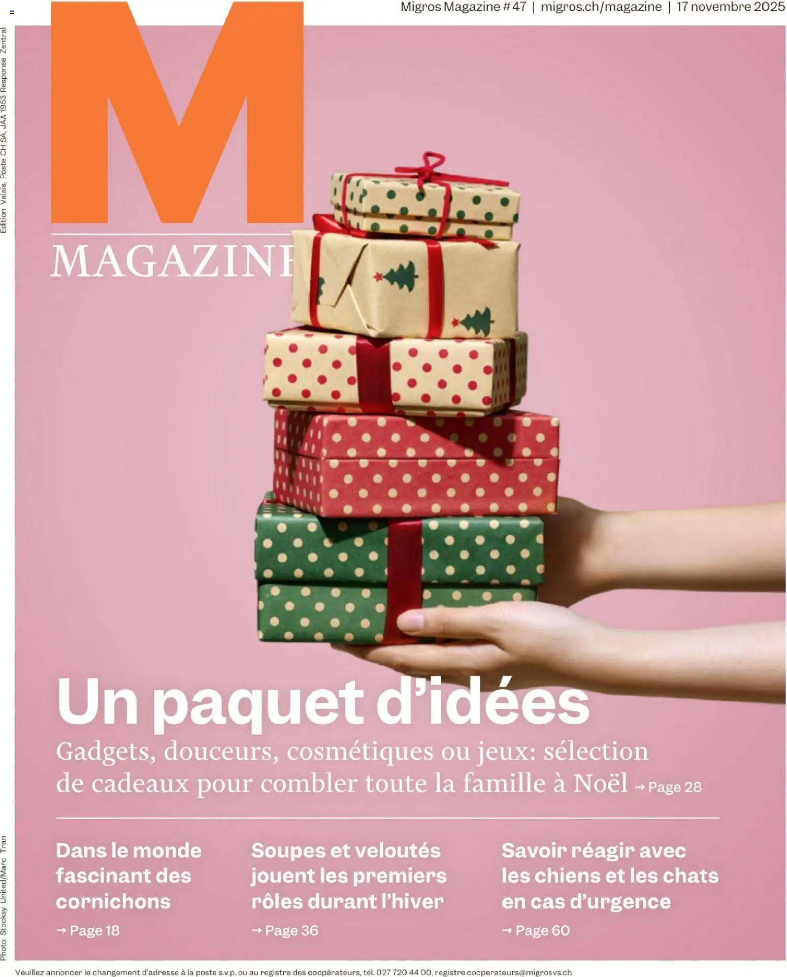 Vorschau des Merkblatts Magazin FR vom Shop Migros gültig von 17.11.2025 bis 24.11.2025