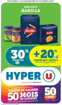 Prévisualisation de Les prix bas de la semaine du magasin Hyper U formulaire valide 14/10/2025