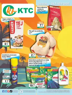 Pregled letka Katalog trgovine KTC vrijedi od 24.07.2025