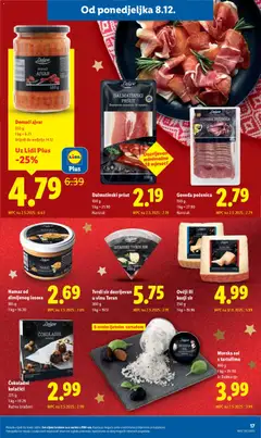 Pregled letka Katalog trgovine Lidl vrijedi od 08.12.2025 | Stranica: 17
