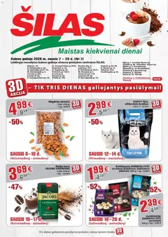Šilas parduotuvės leidinio Leidinys galiojančio nuo 2026.01.07 peržiūra
