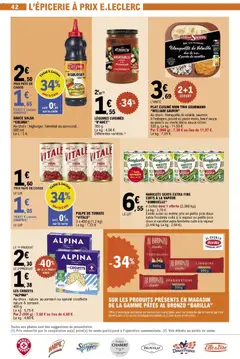 Prévisualisation de Catalogue de la semaine 49 du magasin E.Leclerc formulaire valide 02/12/2025 | Page: 42