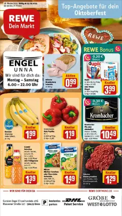 Vorschau von dem Prospekt des Geschäftes Rewe, gültig ab dem 14.09.2025