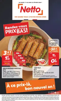 Prévisualisation de Catalogue du magasin Netto formulaire valide 17/02/2026