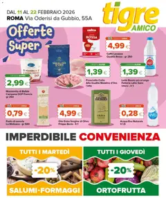 Anteprima dell'opuscolo Volantino Amico Roma dal negozio Tigre valido da 11/02/2026