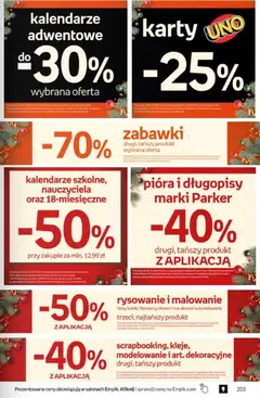 Pogląd gazetki "Black Friday" ze sklepu Empik ważnej od 26.11.2025 | Strona: 203