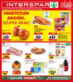 Interspar - Akciós újság Interspar megtekintése, amely érvényes 2025.10.16.-től