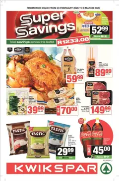 Preview of KWIKSPAR flyer valid from 23/02/2026