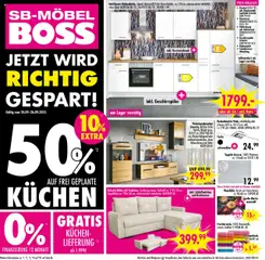 Vorschau von dem Prospekt des Geschäftes SB Möbel Boss, gültig ab dem 20.09.2025