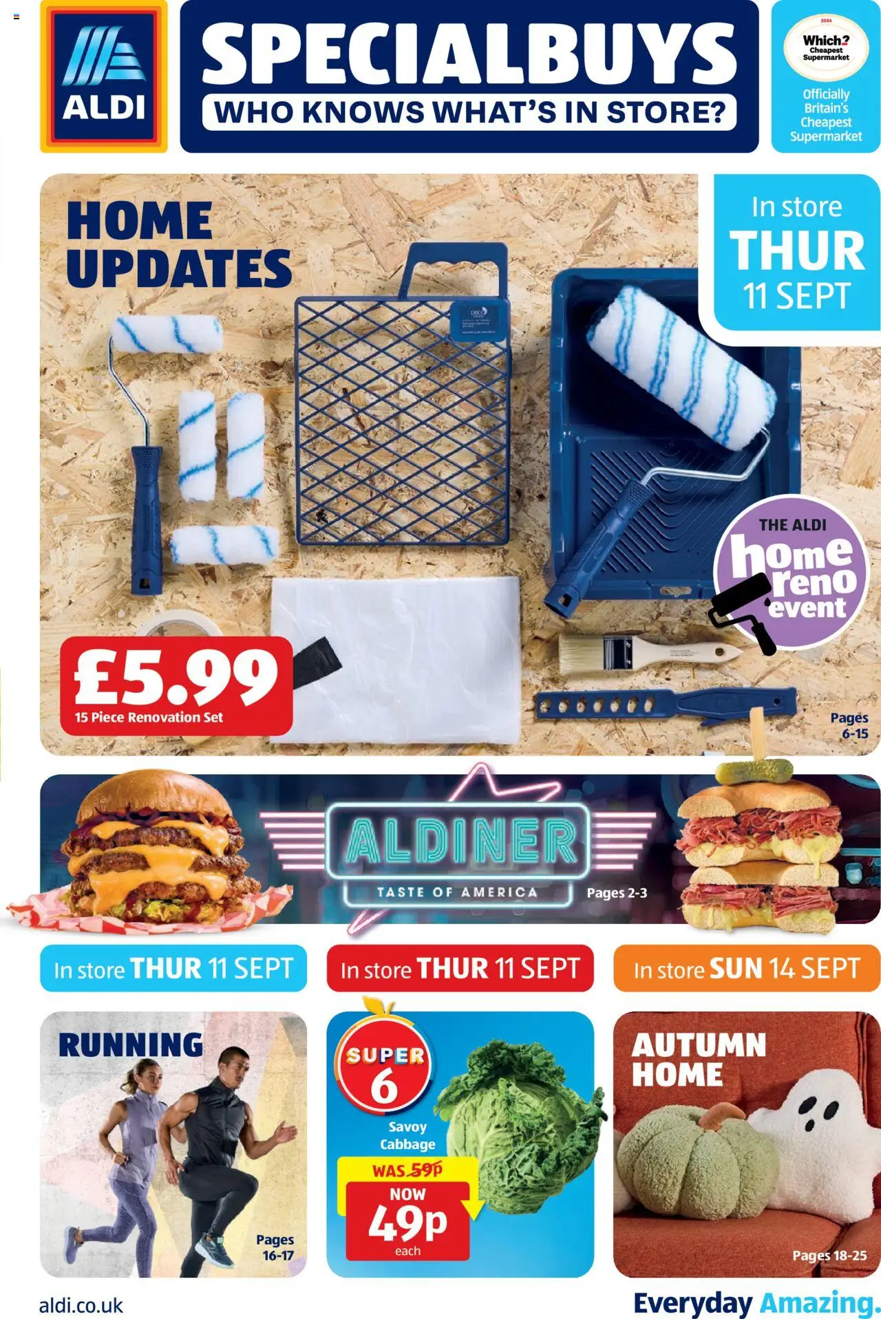 Aldi shop Weekly offers UK Specialbuys valid from 04/09/2025 - Page number 1