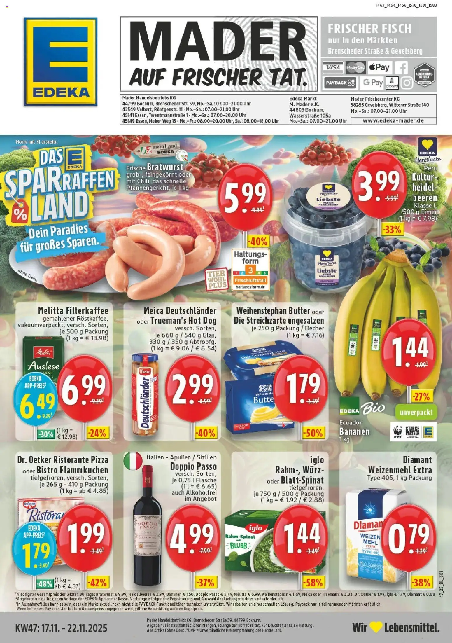 Vorschau von dem Prospekt des Geschäftes Edeka, gültig ab dem 17.11.2025