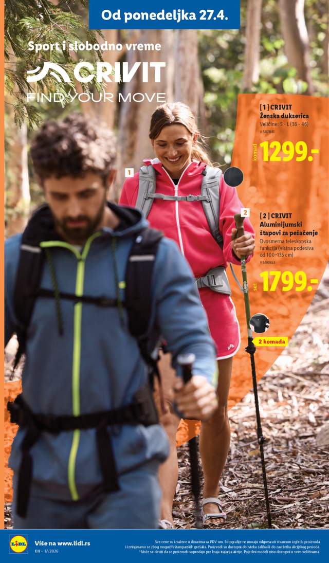 Novi Lidl katalog od 23.04.