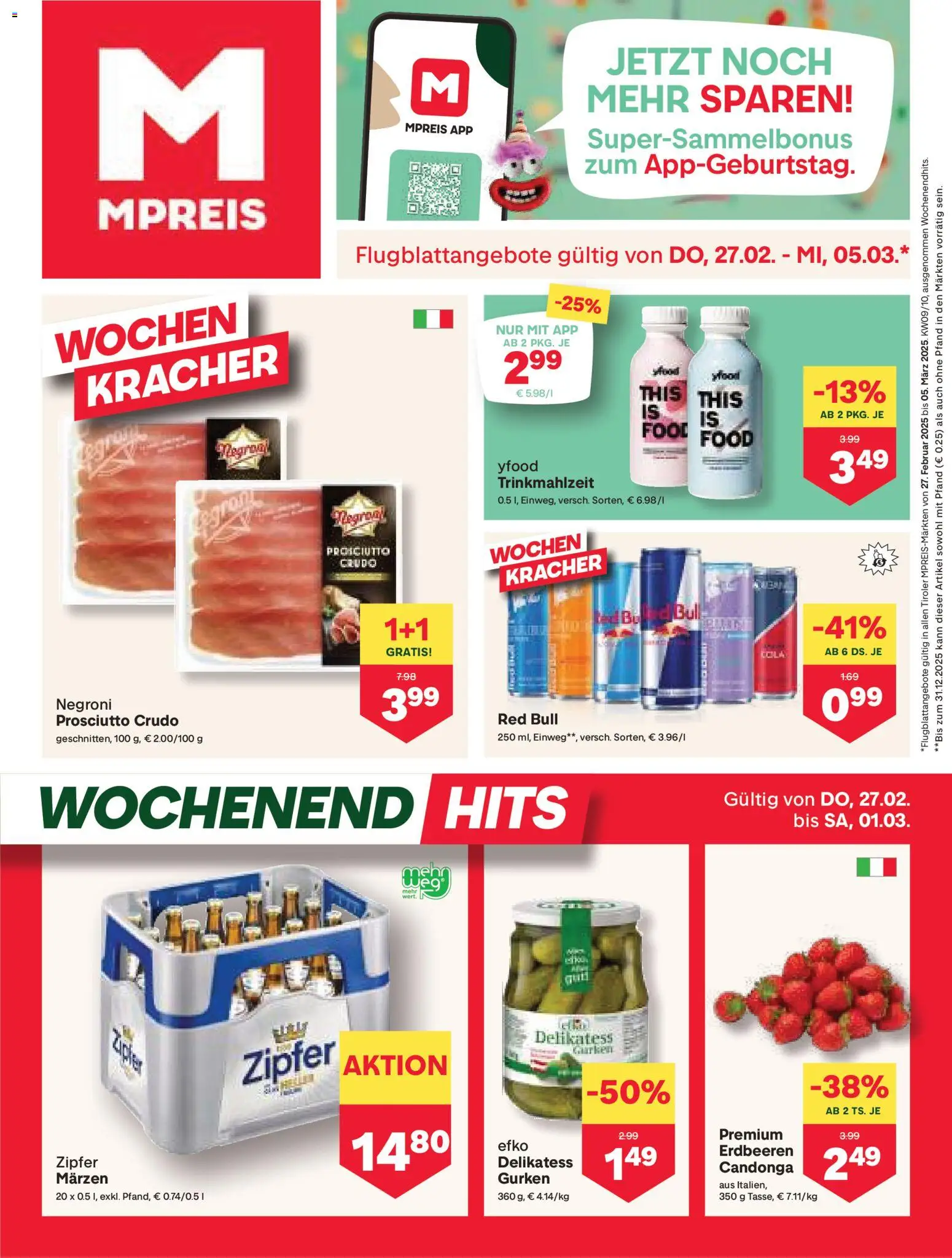 Vorschau der Angebote: MPREIS Absam gültig ab 27.02.2026