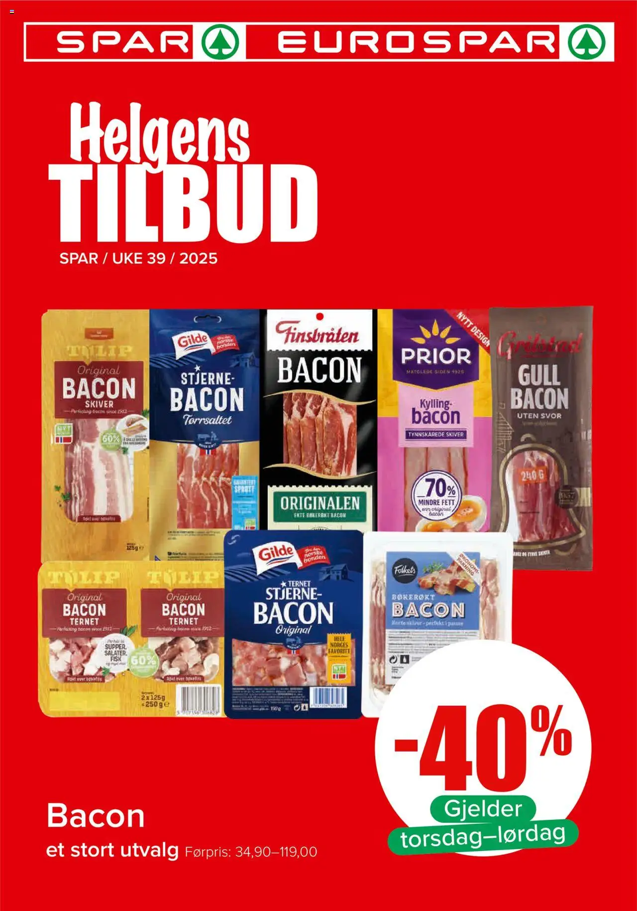 Helgens Tilbud Spar gyldig fra 25/09/2025 - Sidenummer 1