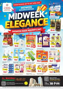 Preview of the catalogue Al Madina Midweek Elegance of store Al Madina valid from 6 Apr, 2026