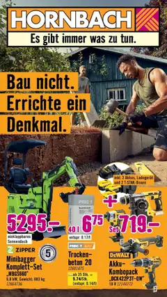 Vorschau der Angebote: Hornbach Hornbach Bau nicht. Errichte ein Denkmal. gültig ab 03.03.2026