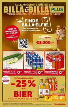 Vorschau der Angebote: Billa Oberndorf Bei Salzburg, Lamprechtshausen, Maria Alm gültig ab 13.11.2025