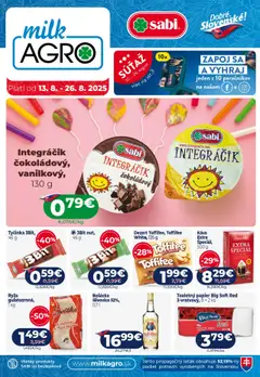 Náhľad Milk Agro letáku platného od 13.08.2025