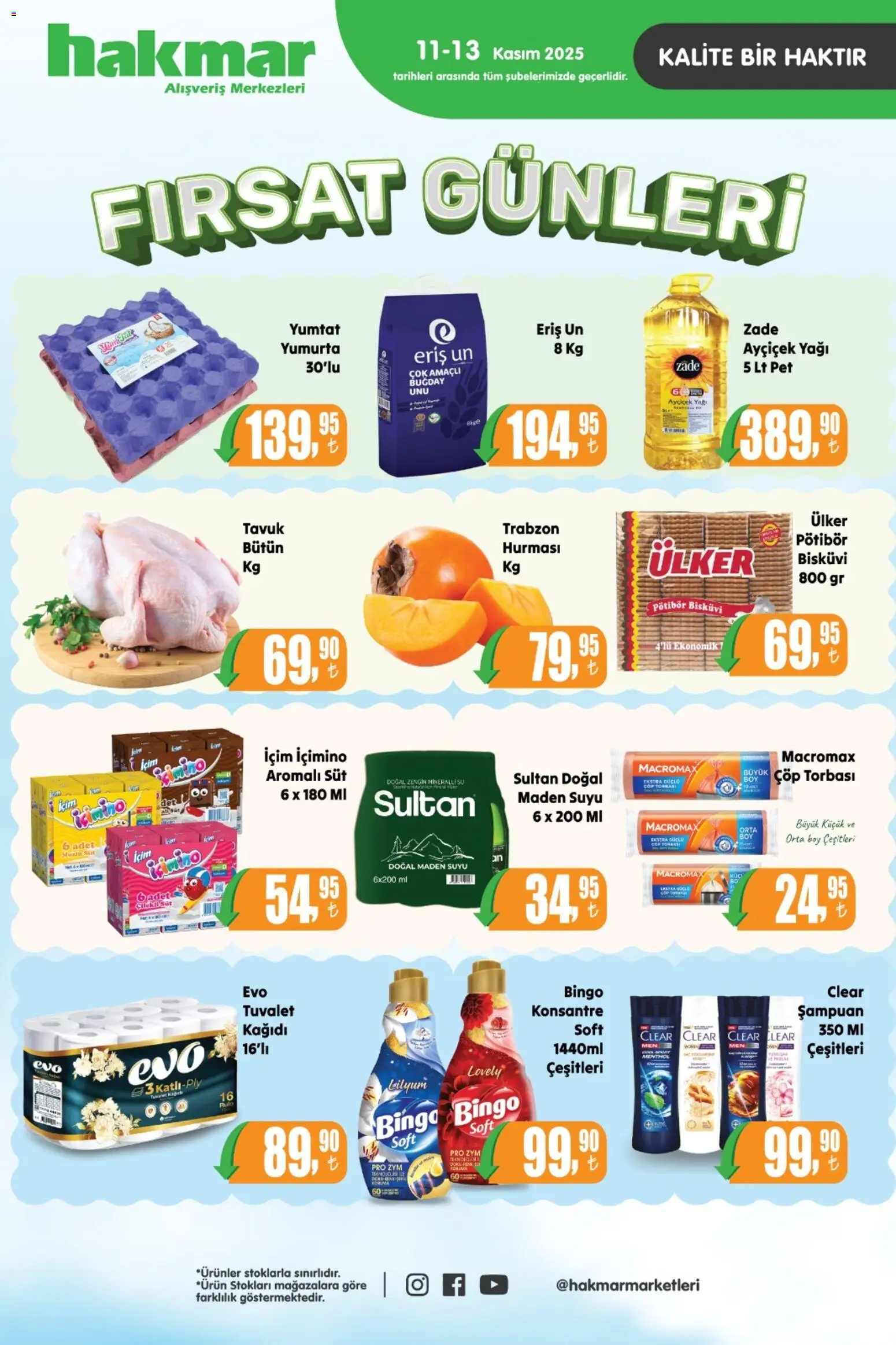 Hakmar Katalog 11.11.2025 - Broşürünün önizlemesi