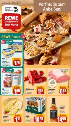 Vorschau von dem Prospekt des Geschäftes Rewe, gültig ab dem 17.11.2025