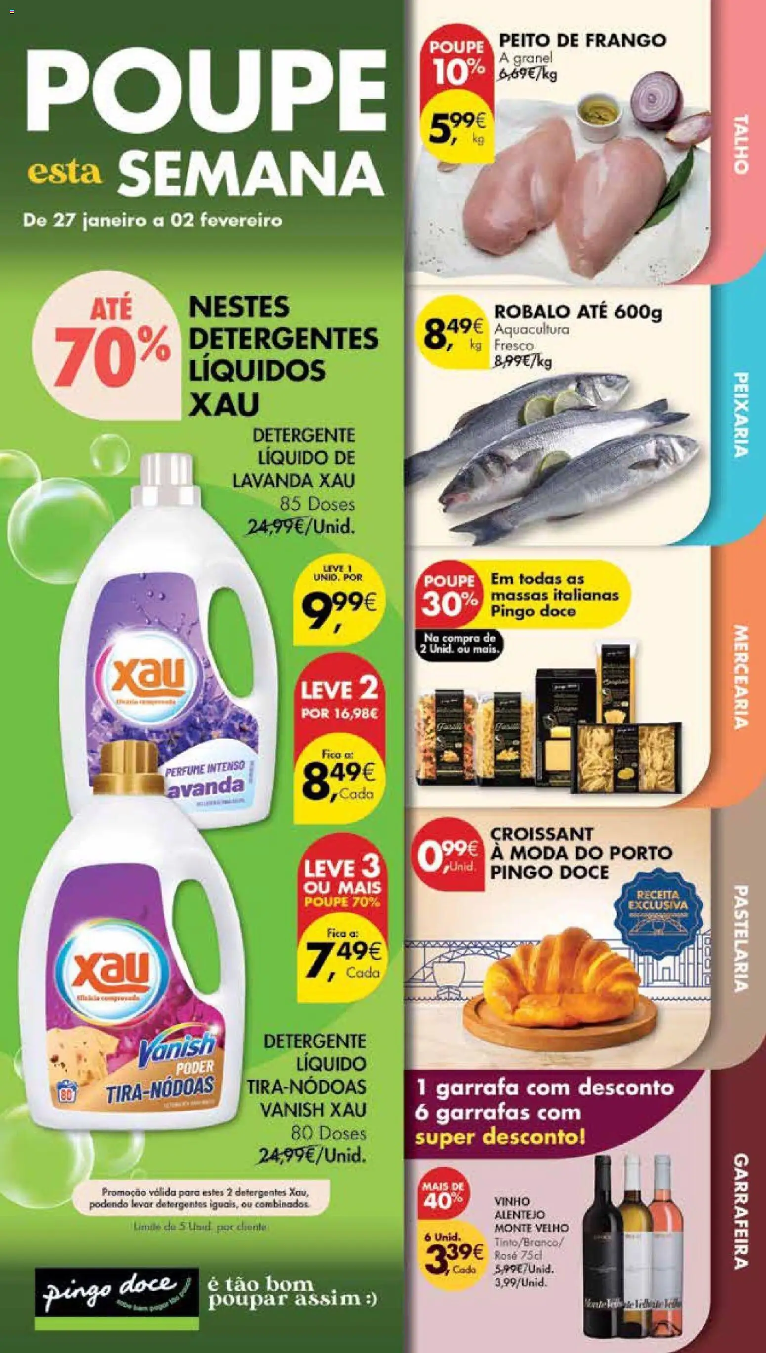 Pré-visualização do folheto da loja Pingo Doce válida a partir de 27/01/2026